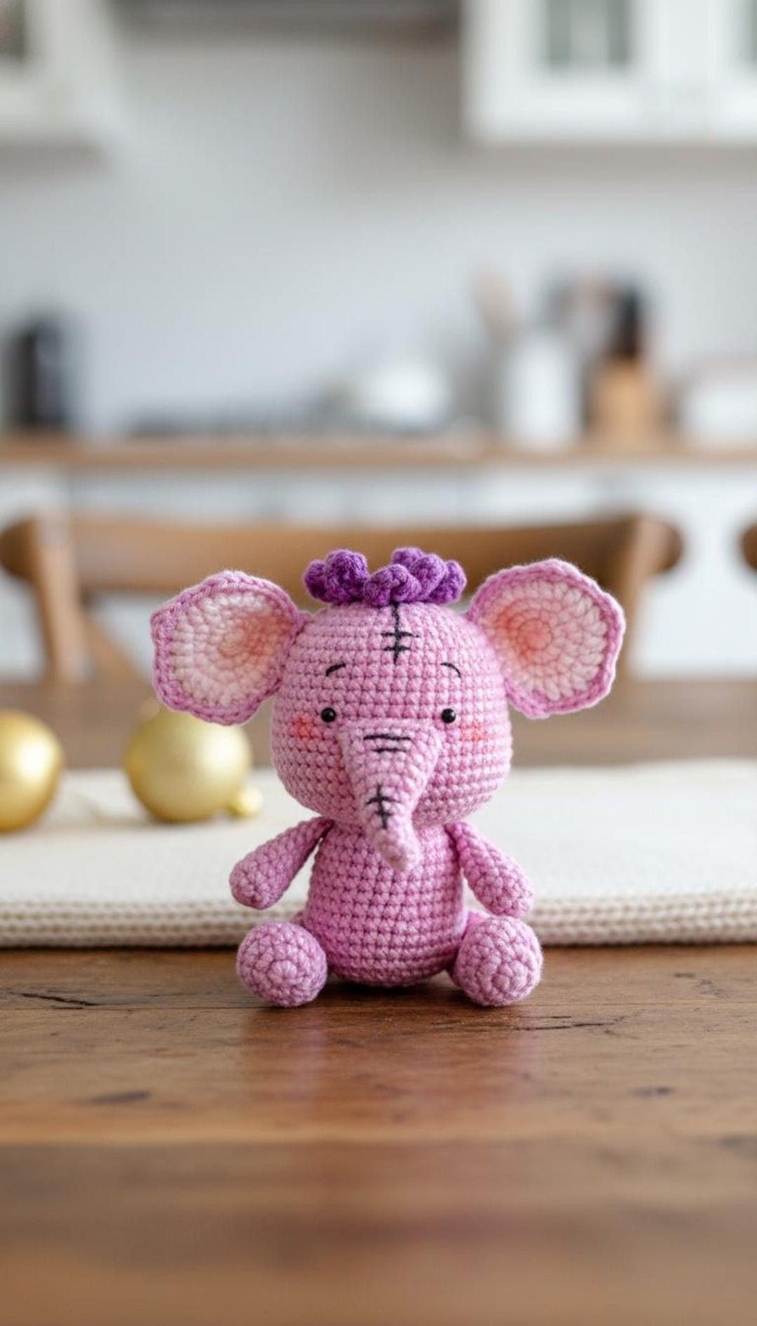 Elephant Amigurumi Crochet Pattern – Beginner Friendly Plush Toy ...