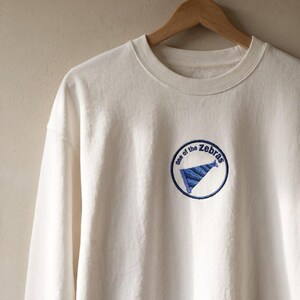 EDS Awareness Sweatshirt, Embroidered Zebra Patch, Adult Crewneck for Hidden Disability