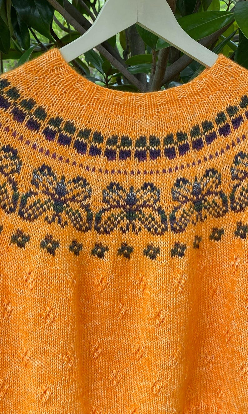 Knitting Sweater Pattern / Butterfly / Woman / (PDF Download) Language ...