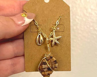 Custom seashell necklaces