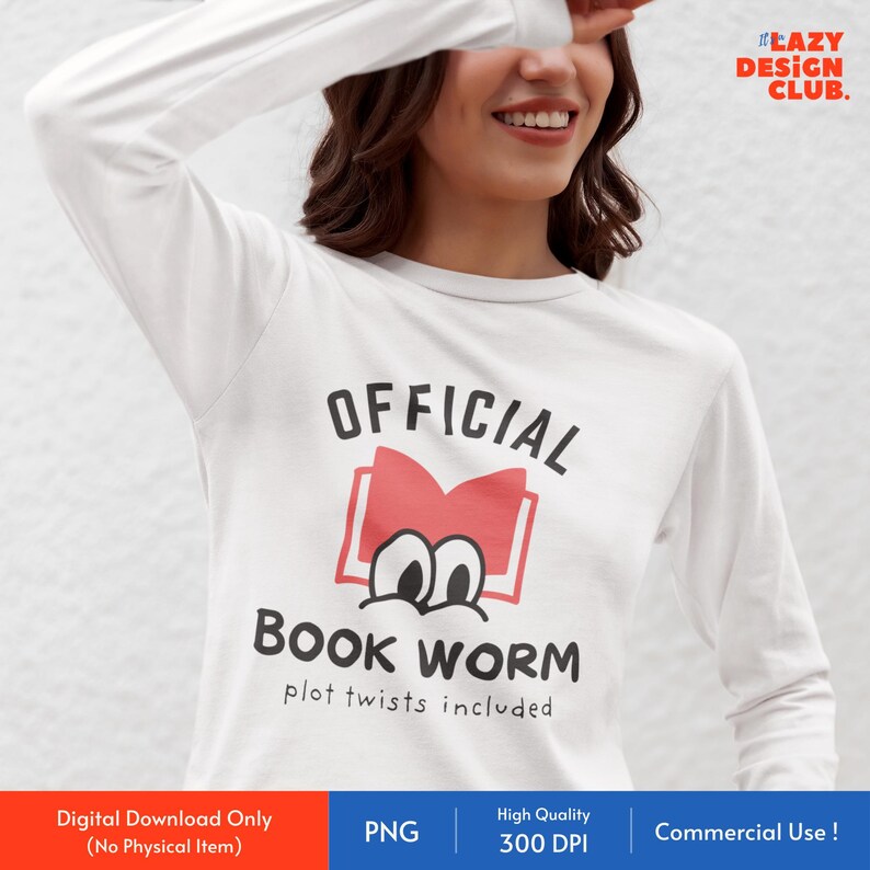 Bookworm Plot Official Book Worm PNG | Bookish PNG | Bookworm Quote | Plot Twists ...