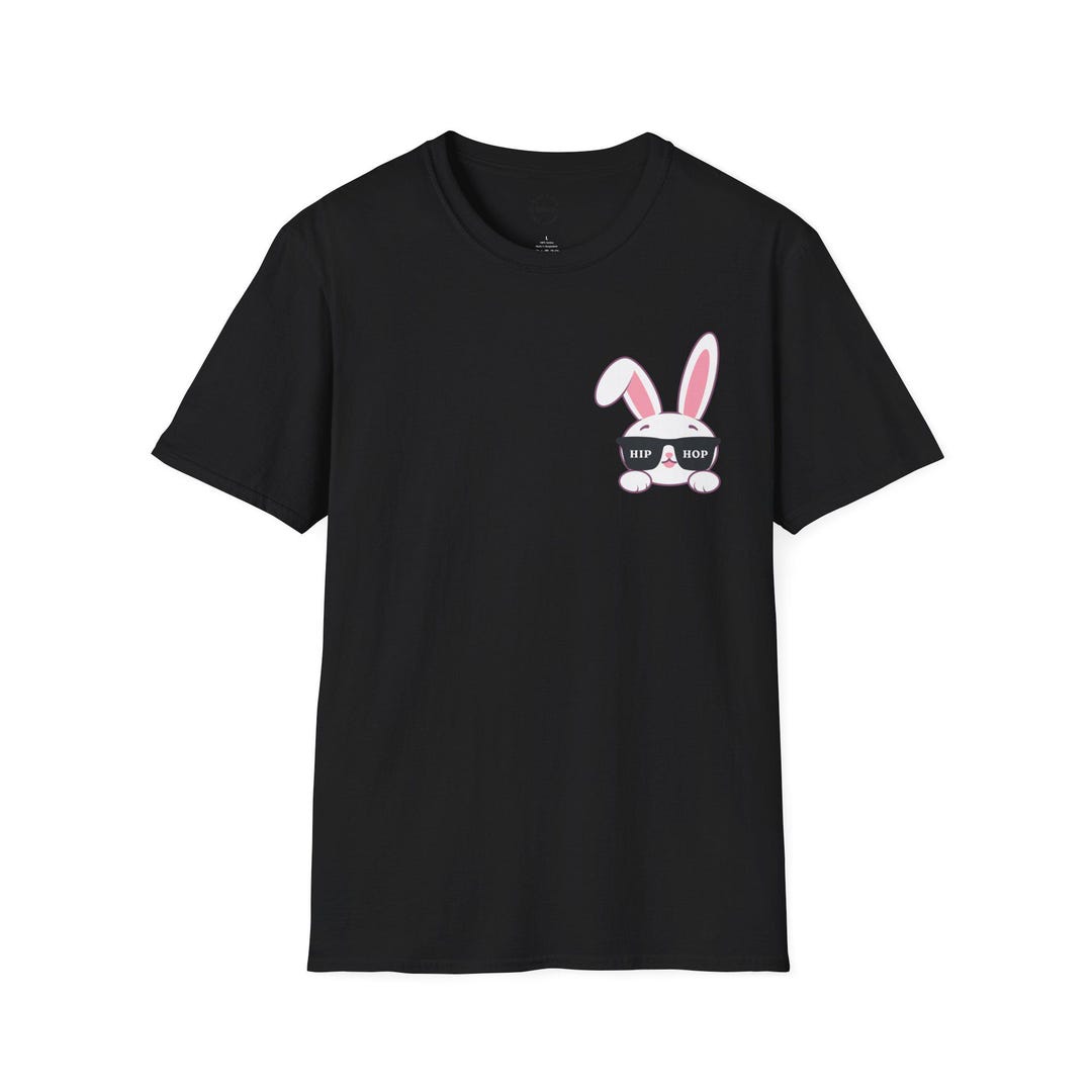 Howling Rabbit Shirt Hip Hop Bunny Easter Shirt | Funny Rabbit DJ Tee - Etsy