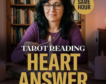 Will He Open His Heart To Me Tarot Reading, Same Hour Love Insight, Relationship Direction, Romantic Feelings Clarity, Clairvoyant Reading