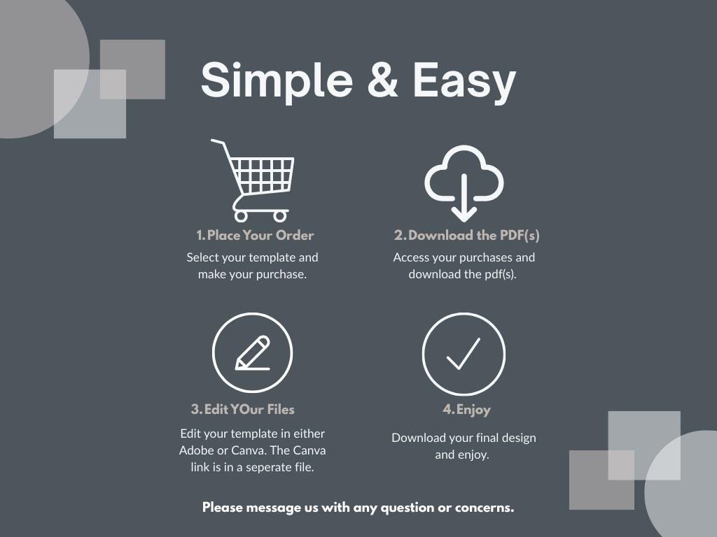 Monochrome Social Media Templates | LTK & Instagram Canva Posts (22 ...