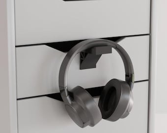 IKEA Alex Drawer Headphone Hanger – Reinforced Heavy Duty Hook