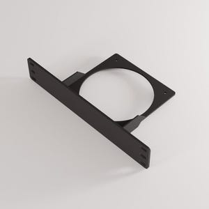 Suporte para ventoinha de 120 mm em rack vertical de 1U e 10 polegadas – Design aberto