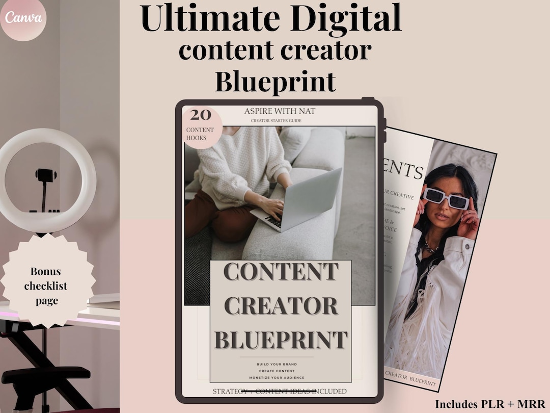 Digital Content Creator Blueprint | Social Media Growth Strategy (PDF ...