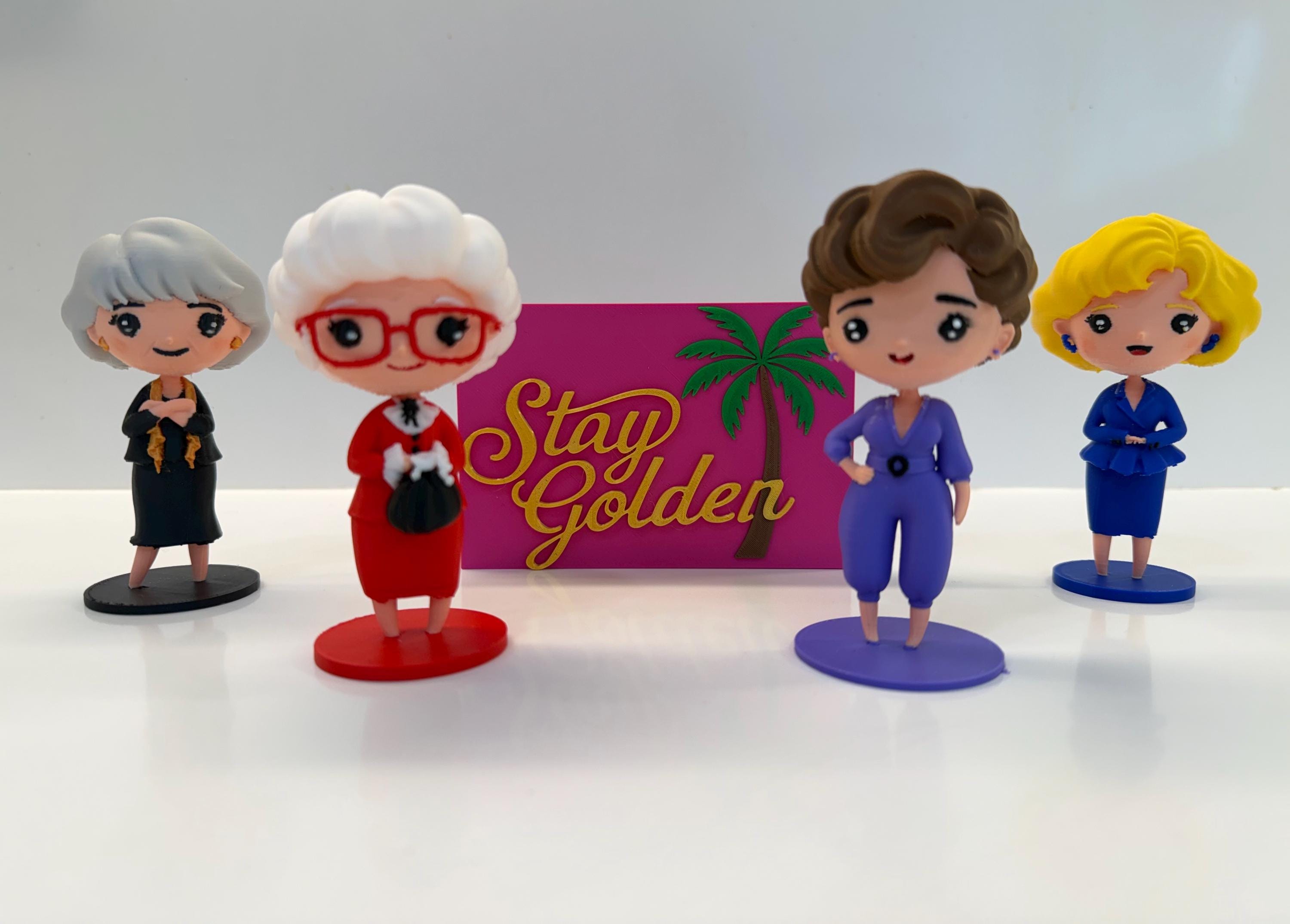 Golden Girls Figurines - Etsy