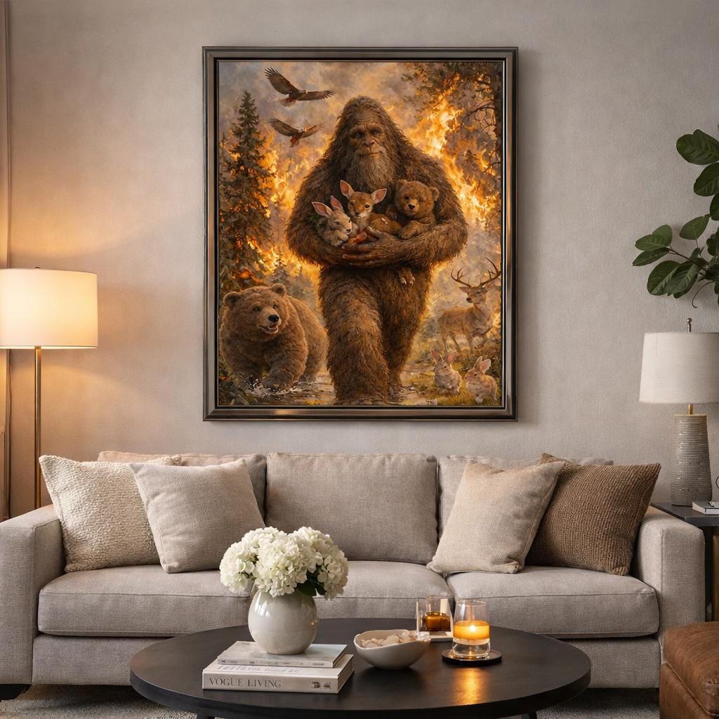 Bigfoot Foot Prints - Etsy Canada