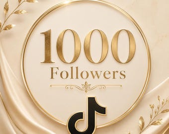 1000 TikTok Followers | Viral TikTok Growth Service | Instant Social Media Boost | TikTok Engagement Package | Real Followers Bundle