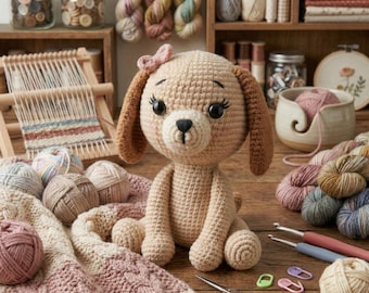 Crochet Corgi Dog Pattern: Little Biscuit Amigurumi (PDF Pattern)
