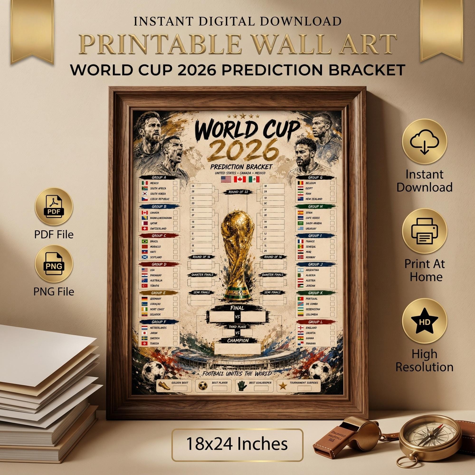 Vintage Fifa World Cup Poster - Etsy
