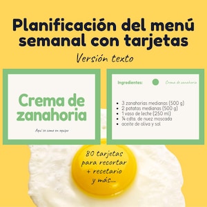 Menúpoly, un set para la planificación del menú semanal en familia – El planificador de menu semanal que se toca, se ve y se hace en familia
