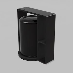 Apple Cylindrical Mac Pro 2013-2019 Under-Desk Mount | Secretlab Magnus Pro & Evo (XL) Accessory