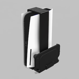 Soporte para debajo del escritorio para Playstation 5 + Switch 2 / Accesorio de escritorio Secretlab Magnus Pro y Evo