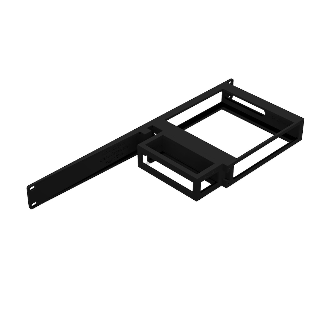 Dell Optiplex Micro MFF 19-inch Modular Rack Mount 1U With PSU Holder ...