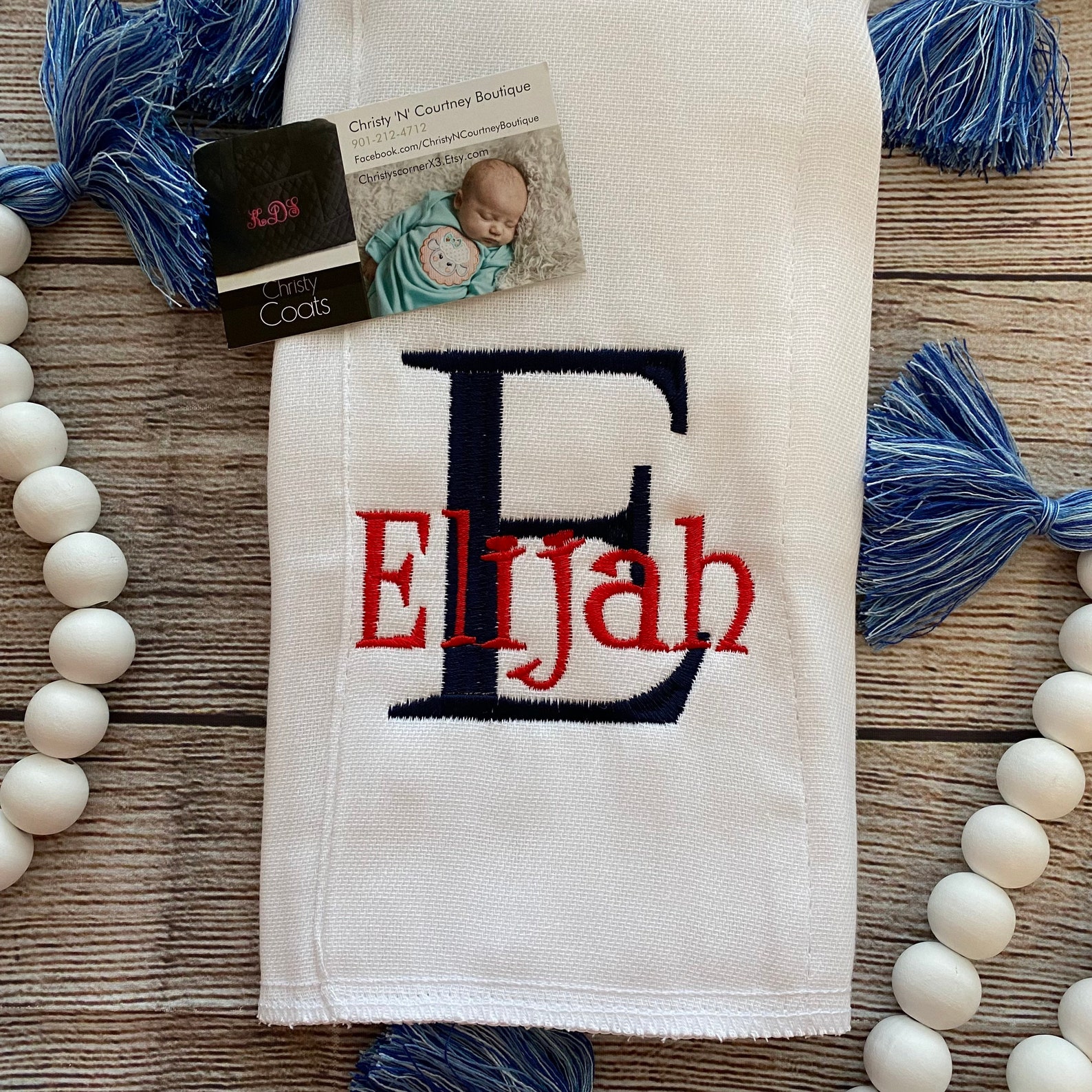 Burp Cloths for Boys Personalized Burp Cloth Monogram Burp Etsy