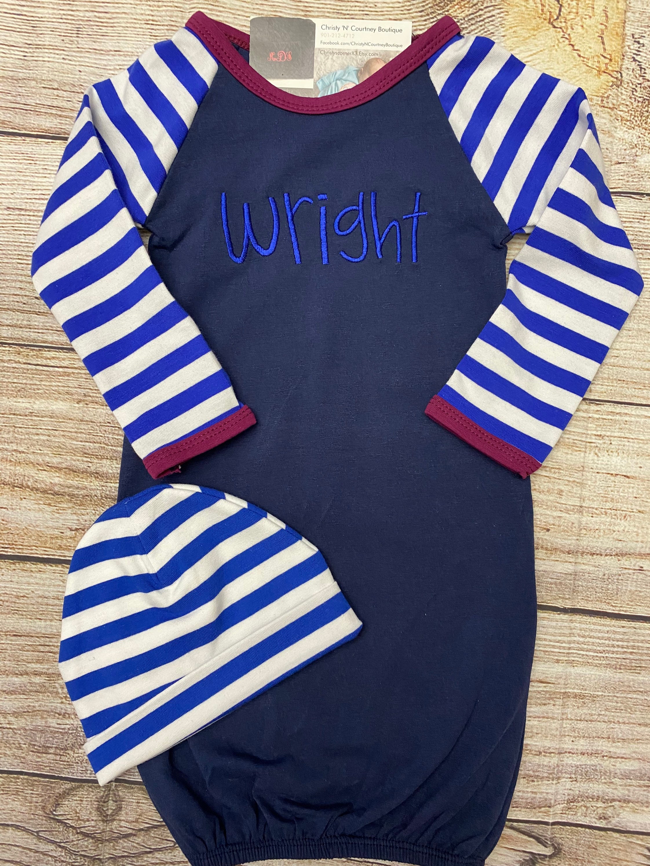 Baby Gown Baby Layette Gown Baby Boy Gown Coming Home Etsy