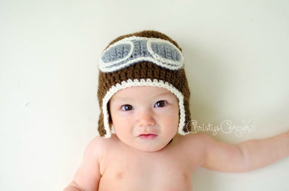 baby pilot cap