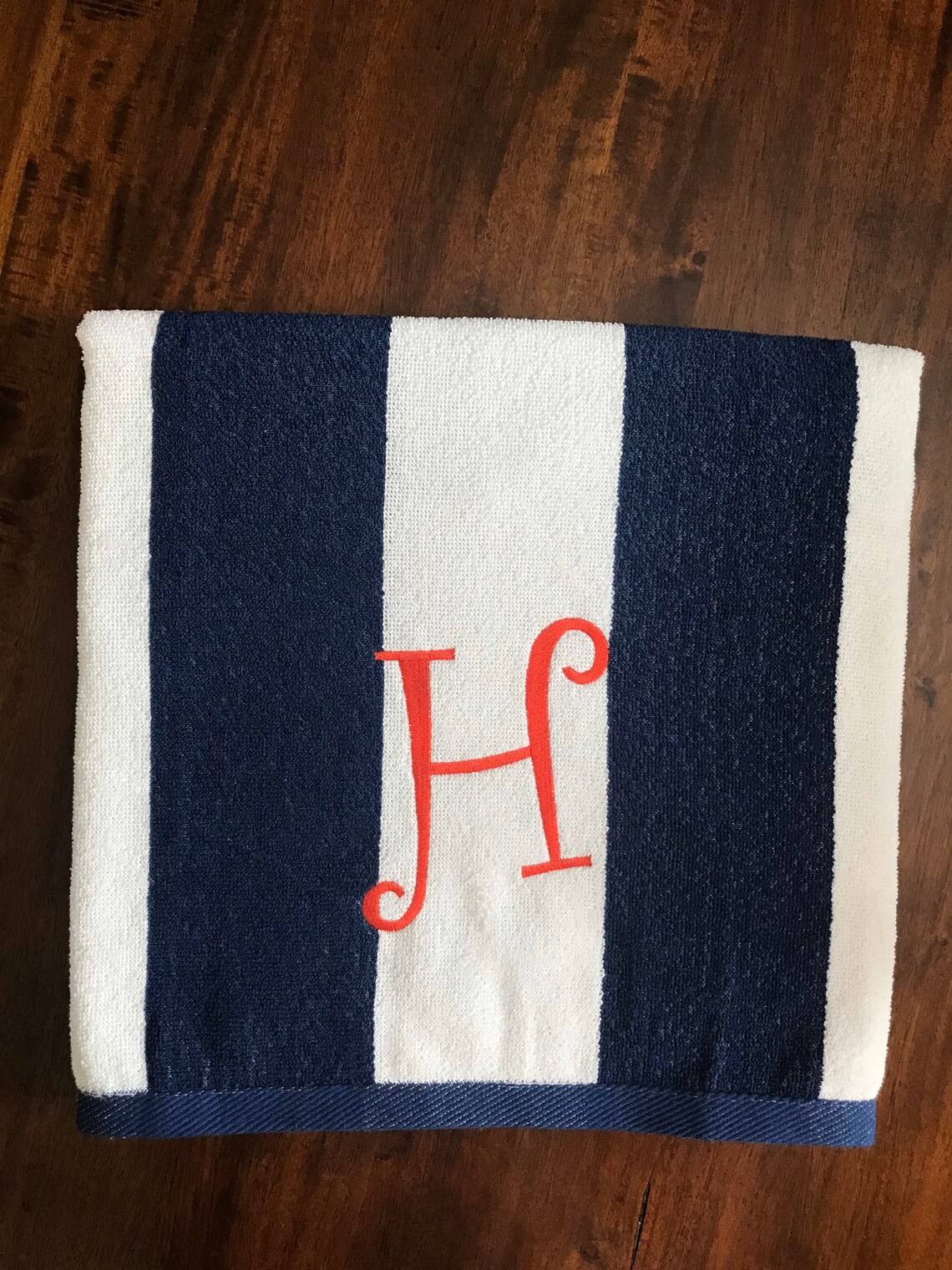 Monogrammed Beach Towels Personalized Pool Towel Monogrammed Etsy