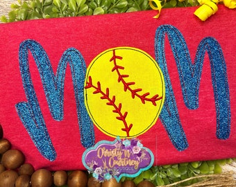 Baseball Softball Mom, Baseball Shirt, Softball Shirt, Sport Mom Shirt, Mothers Day Gift, Baseball Mom Shirt, Baseball Game Day Shirt
