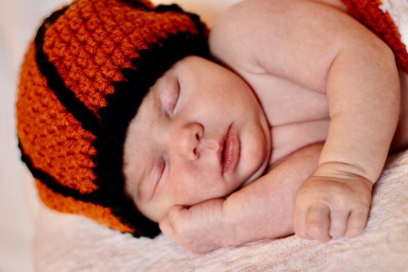 Baby Basketball Hat Baby Boy Baby Girl Basketball Photo Etsy