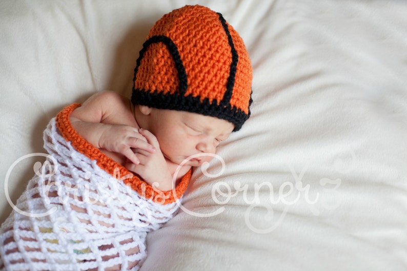 Baby Basketball Hat Baby Boy Baby Girl Basketball Photo Etsy