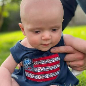 American flag Applique shirt, 4th of July Shirt, personalized, kids patriotic shirt, boys patriotic shirt, girls patriotic shirt, Monogram