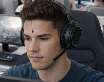 AngerFish – Headphone Edition | Gaming Stress Relief Device | Unique Gamer Gift