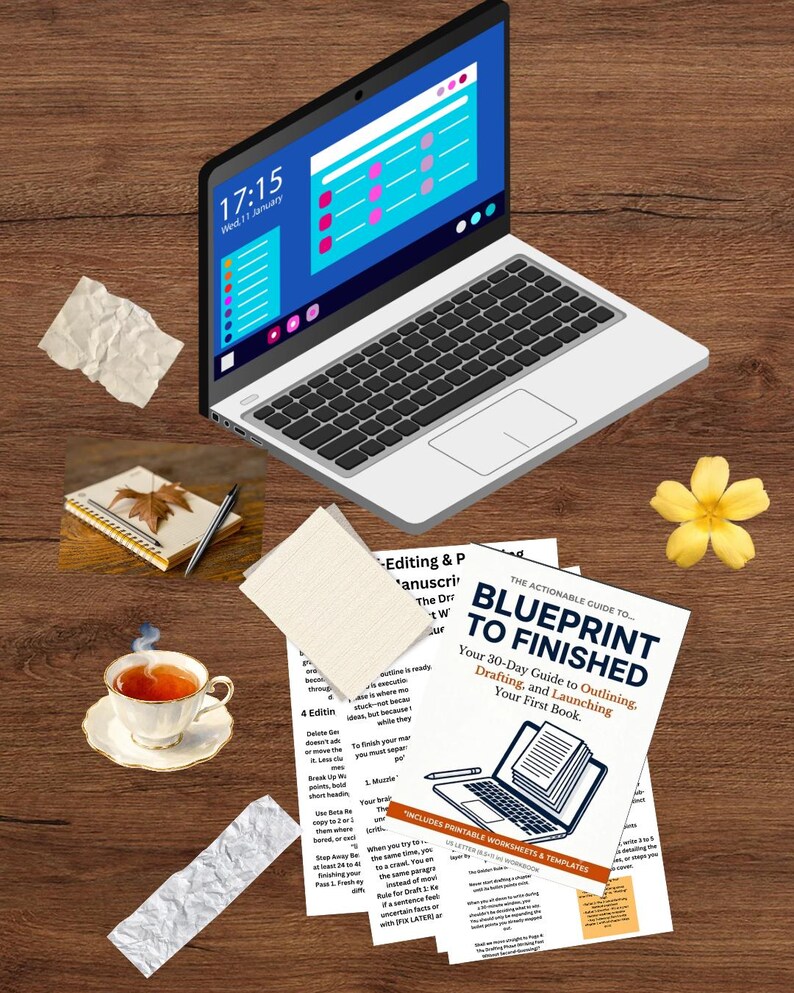 Writing Chart.pdf Book Writing Blueprint, Outlining Workbook, Self Publishing Guide (PDF ...