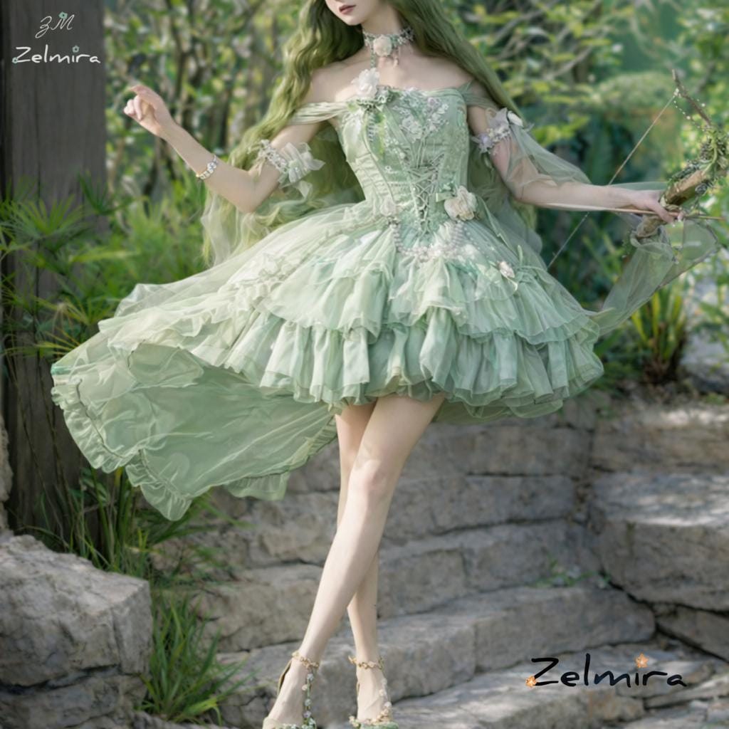 Enchanted Garden Prom Dress - Etsy Enchanted Garden Prom Dress - Etsy