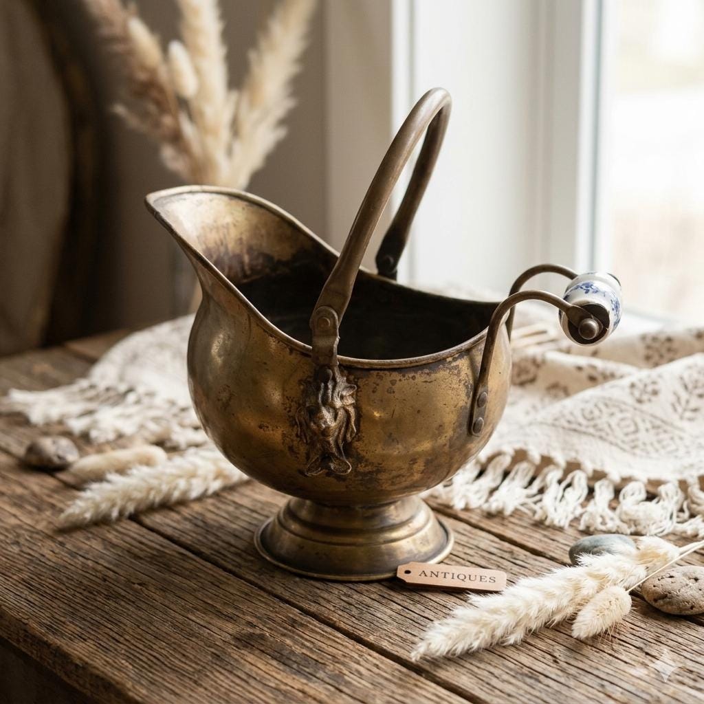 COAL BUCKET ANTIQUE REPLICAアイルランド製 Antique Coal Bucket - Etsy Ireland