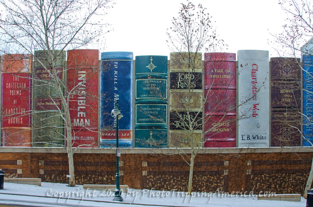 Kansas City Public Library, Books, Giant Books, Kansas City, Library