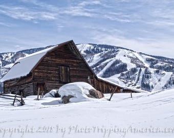 Winter at Steamboat Springs, Steamboat, Springs,Ski Resort, Snow, Skiing, Mountain, Ski Mountain,Wall Art,Canvas Art,Photo on Metallic Paper