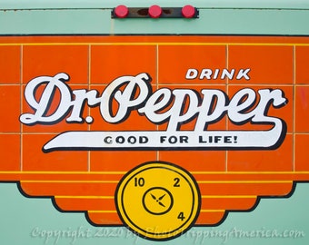 Dr Pepper, Vintage Art, Soft Drink, Antique, Truck, Doctor Pepper