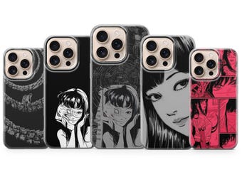 Funda para teléfono Junji Ito Maniac de Tomie Kawakami para iPhone 17 Air 16e Pro Max 15 14 13 12 11 / Samsung S25 S24 FE / Google Pixel 10 9