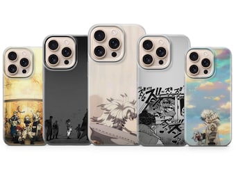 Funda de teléfono de anime Gachiakuta Rudo Surebrec para iPhone 17 Air 16e Pro Max 15 14 13 12 11 / Samsung S25 S24 FE / Google Pixel 10 9