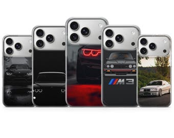 Funda para teléfono BMW para iPhone 17 Air 16e Pro Max 15 14 13 12 11 / Samsung S25 S24 FE / Google Pixel 10 9