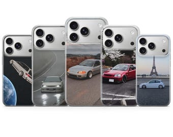 Funda para teléfono Honda Civic para iPhone 17 Air 16e Pro Max 15 14 13 12 11 / Samsung S25 S24 FE / Google Pixel 10 9