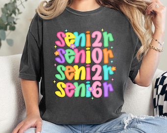 Comfort Colors® Senior 2026 Shirt, Trendy College Senior Gift