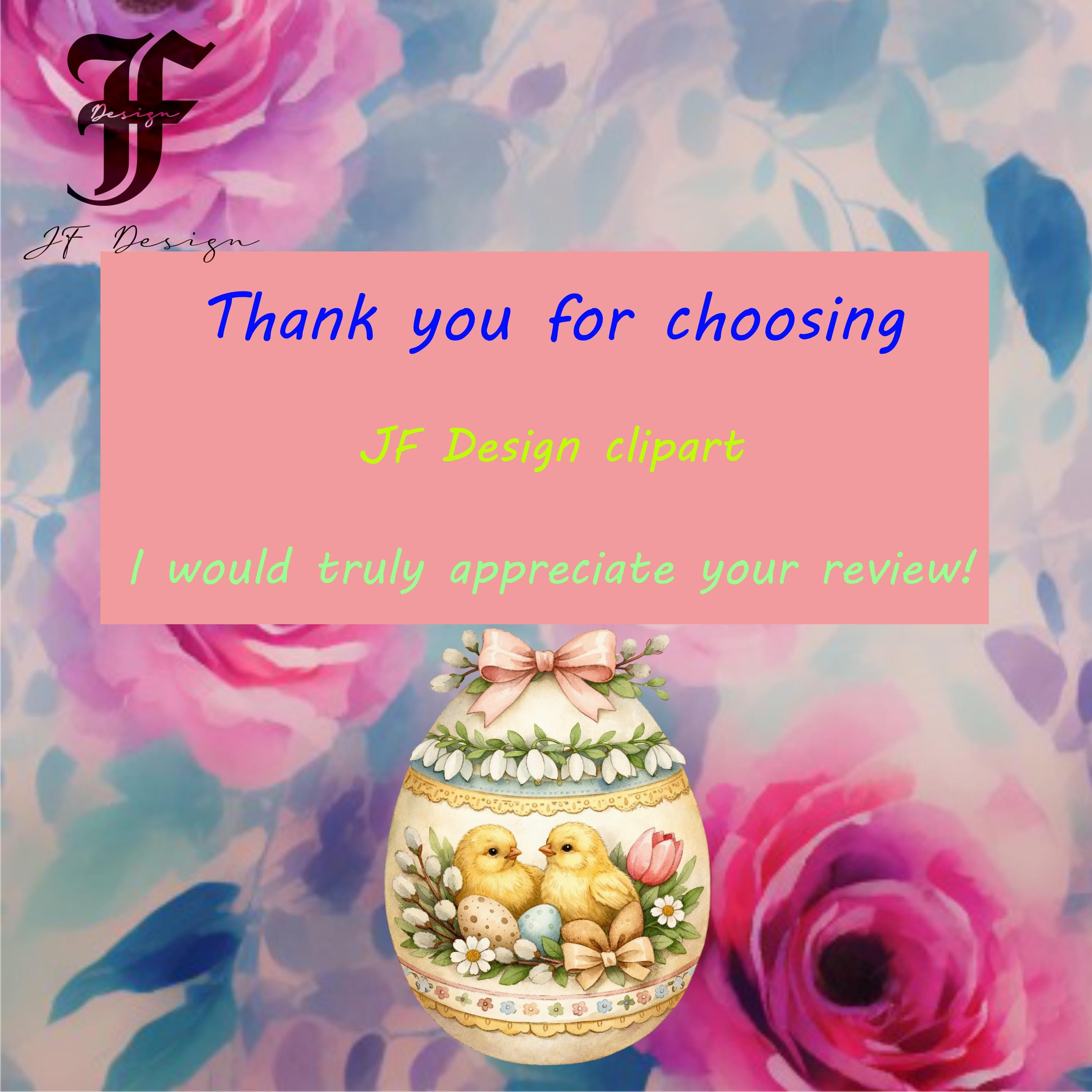 Easter Egg Watercolor Clipart 42 PNG Bundle, Chicks & Bunnies, Spring ...