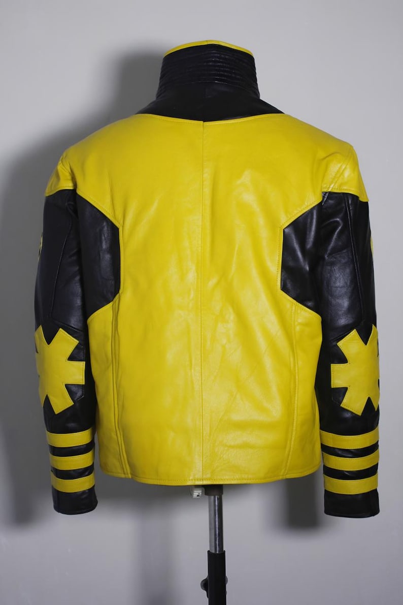 X-Men '97 Seizoen 2 Cyclops leren jas – Scott Summers cosplayjas afbeelding 3