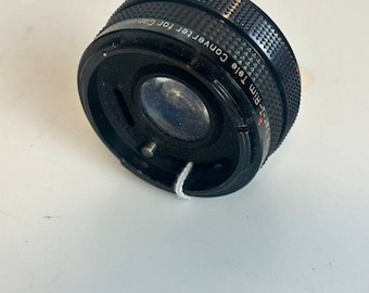 Untested as is T-Rim Tele Converter for Canon FD Mount
