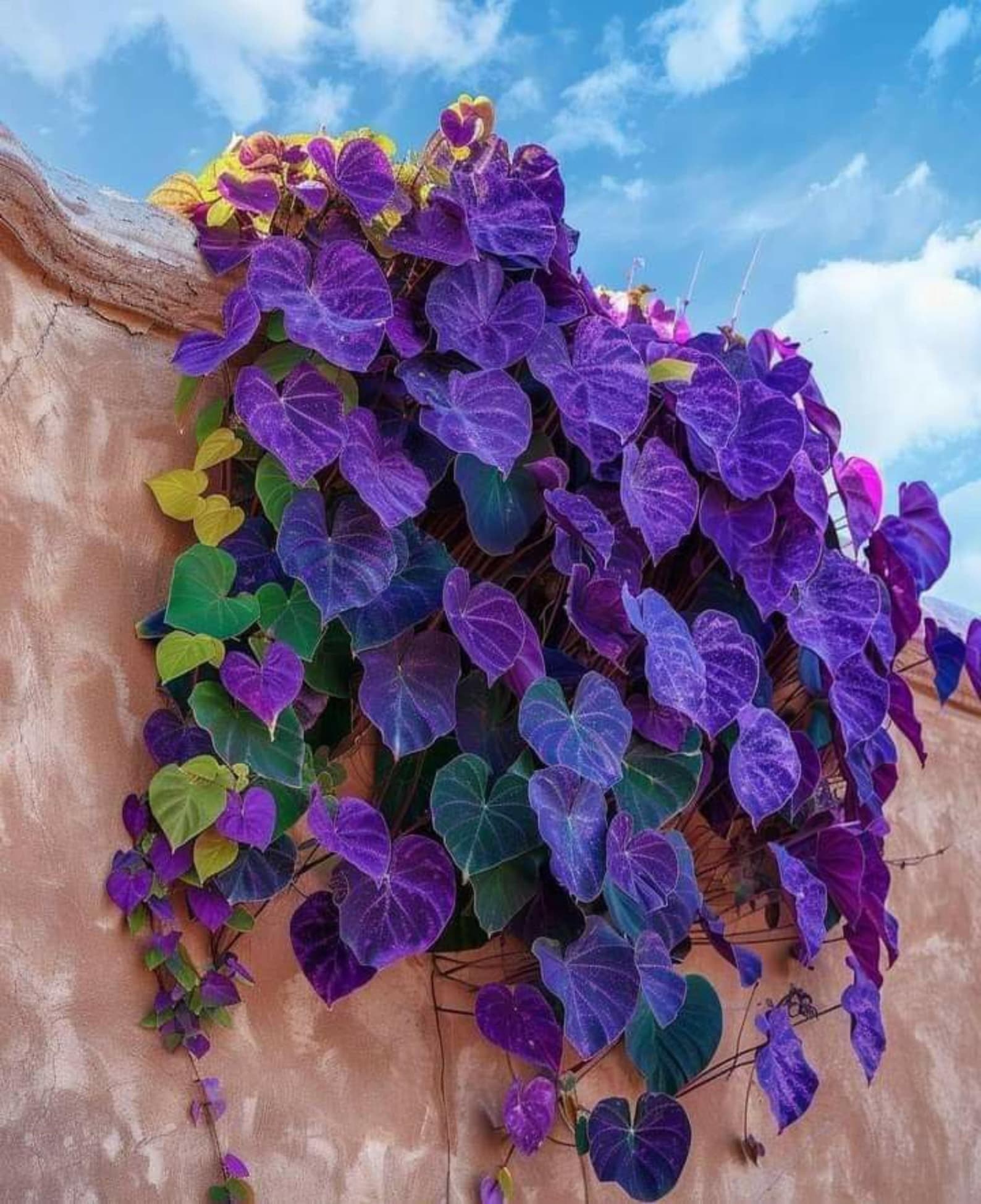 Rhodociton Purple Bell Vine Seeds Climbing Annual Flowers for Trellis