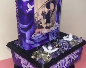 Memorial Water Fountain, Tabletop, Desktop, Remembrance Gift