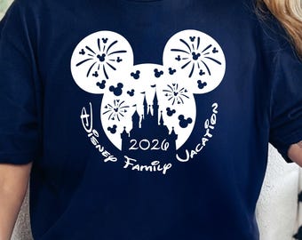 Disney Family Vacation Shirt, Family Trip Shirt, Disney Group Shirts, Mickey and Minnie Shirt, Disneyworld Shirt, Disneyland 2026 Shirt