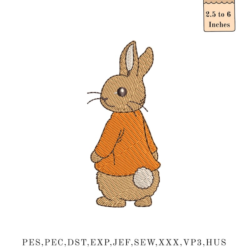 Rabbit Embroidery Machine Designs, Vintage Bunny, Easter Rabbit With ...