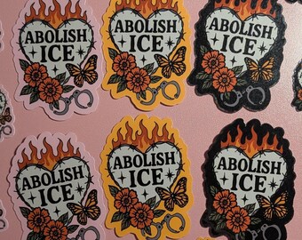 Abolish Ice Stickers