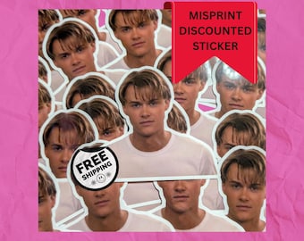 Inspired Conrad Fisher Imperfect Discounted Vinyl Stickers | Misprint Stickers Grab Bag | Flawed Sticker |