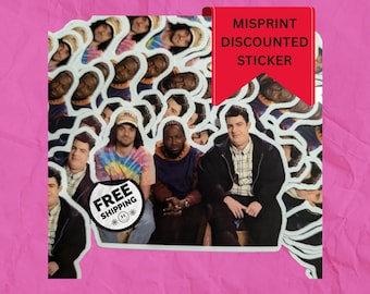 Inspired New Girl Imperfect Discounted Vinyl Stickers | Misprint Stickers Grab Bag | Flawed Sticker |